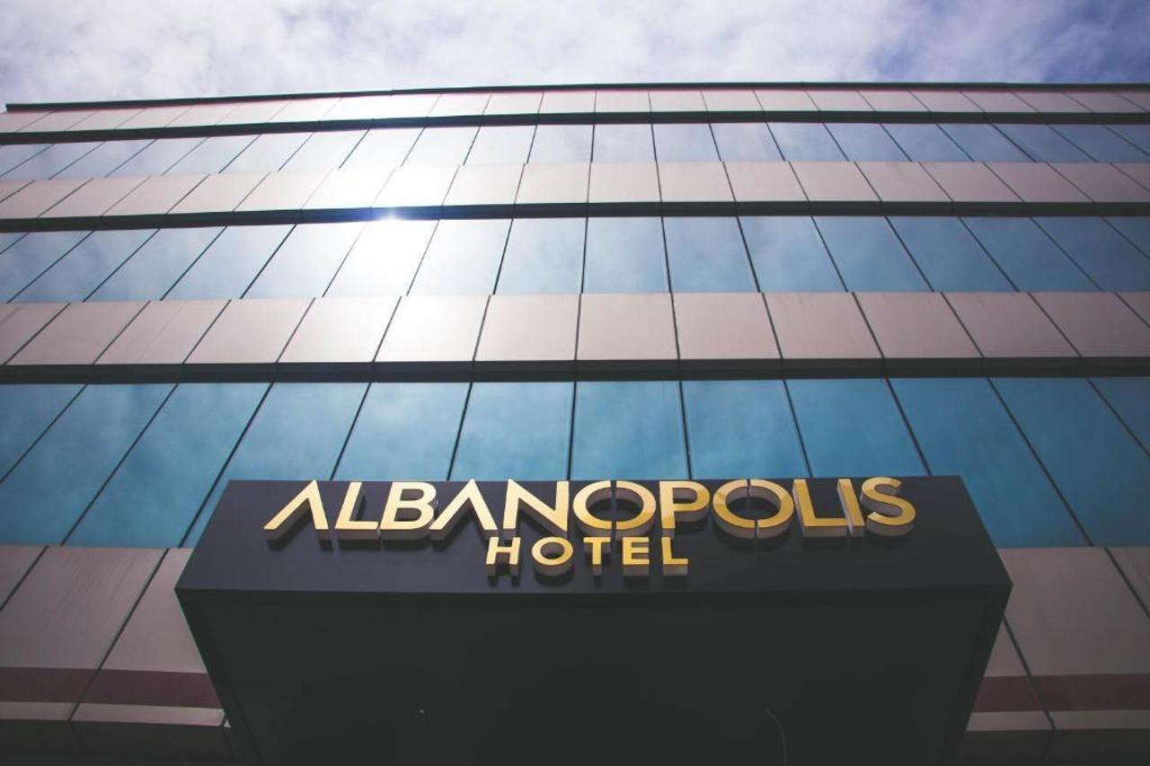 Albanopolis Hotel Tirana Exterior foto
